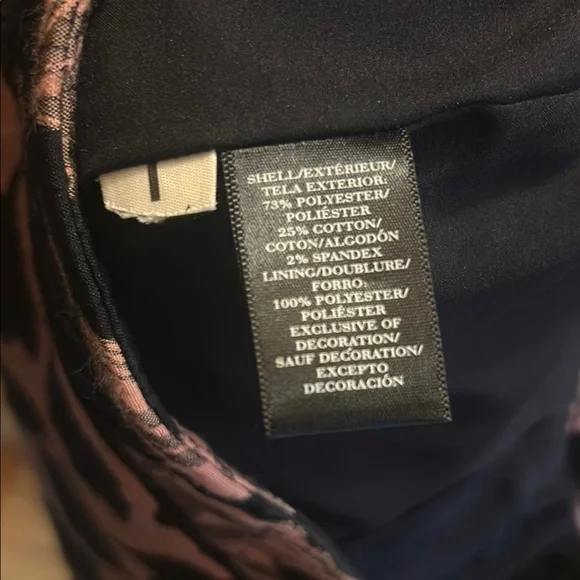 Ann Taylor Pink and Black Pencil Skirt Knee-length for Night Out or Work - Picture 9 of 9